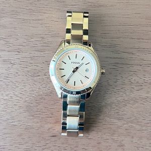 Authentic Fossil rose gold watch